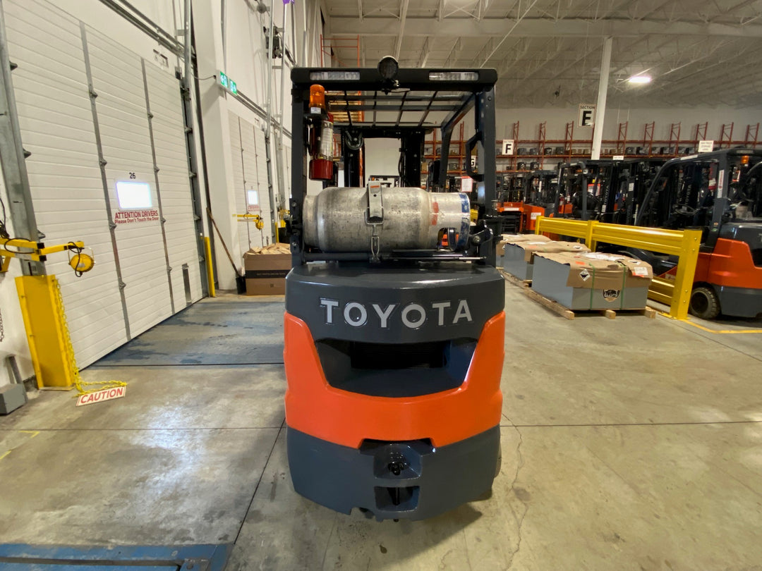 Used forklift for sale in Kitchener | 2021 TOYOTA 5,000 LB IC Cushion Forklift | Model: 8FGCU25