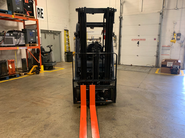 Used forklift for sale in Toronto | 2021 TOYOTA 5000 LB IC Cushion Forklift | Model: 8FGCU25
