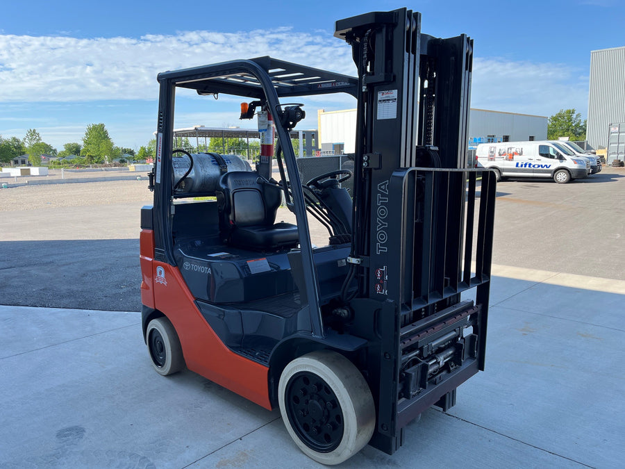 Used forklift for sale in Windsor | 2021 TOYOTA 5,000 LB IC Cushion Forklift | Model: 8FGCU25