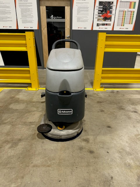 Used forklift for sale in Vermont | 2014 Nilfisk  Elecrtic Advance SC450 20Bwalk behind scrubber dryer with on board charger | Model: SC450 20B