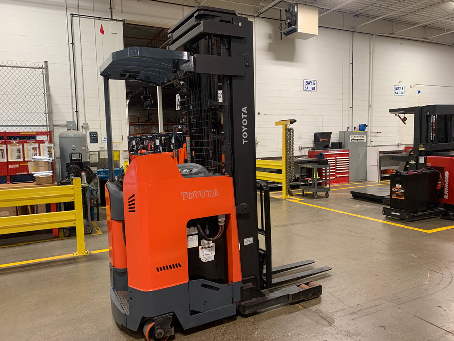 Used forklift for sale in Toronto | 2019 TOYOTA 3,500 LB Electric Reach Truck | Model: 9BR183M241