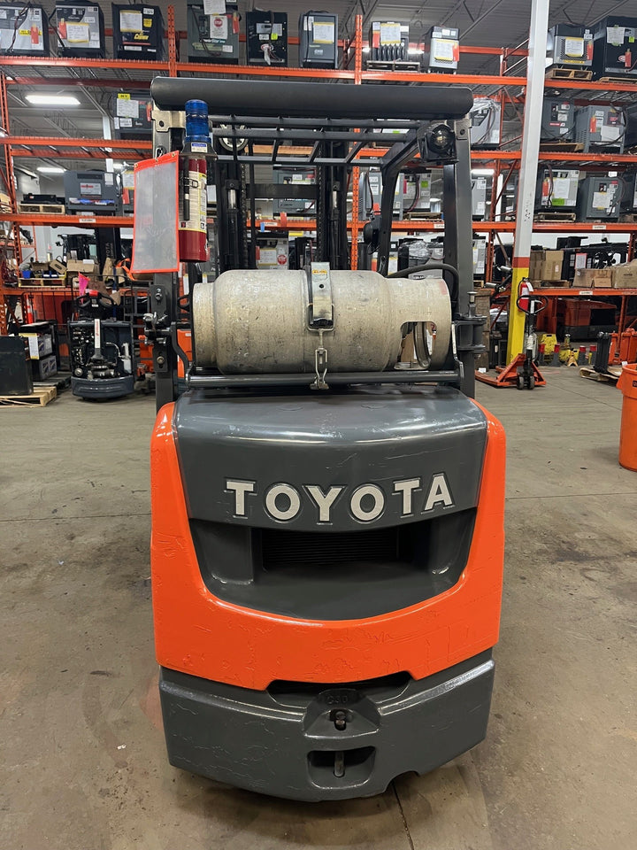 Used forklift for sale in Kitchener | 2019 TOYOTA 6,000 LB IC Cushion Forklift | Model: 8FGCU30