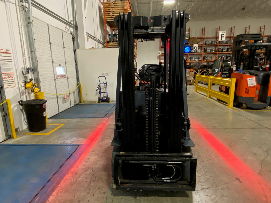 Used forklift for sale in Ajax | 2021 TOYOTA 5,000 LB Electric Cushion Forklift | Model: 8FBCU25