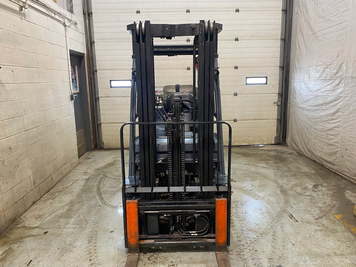 Used forklift for sale in Barrie | 2021 TOYOTA 5,000 LB IC Cushion Forklift | Model: 8FGCU25