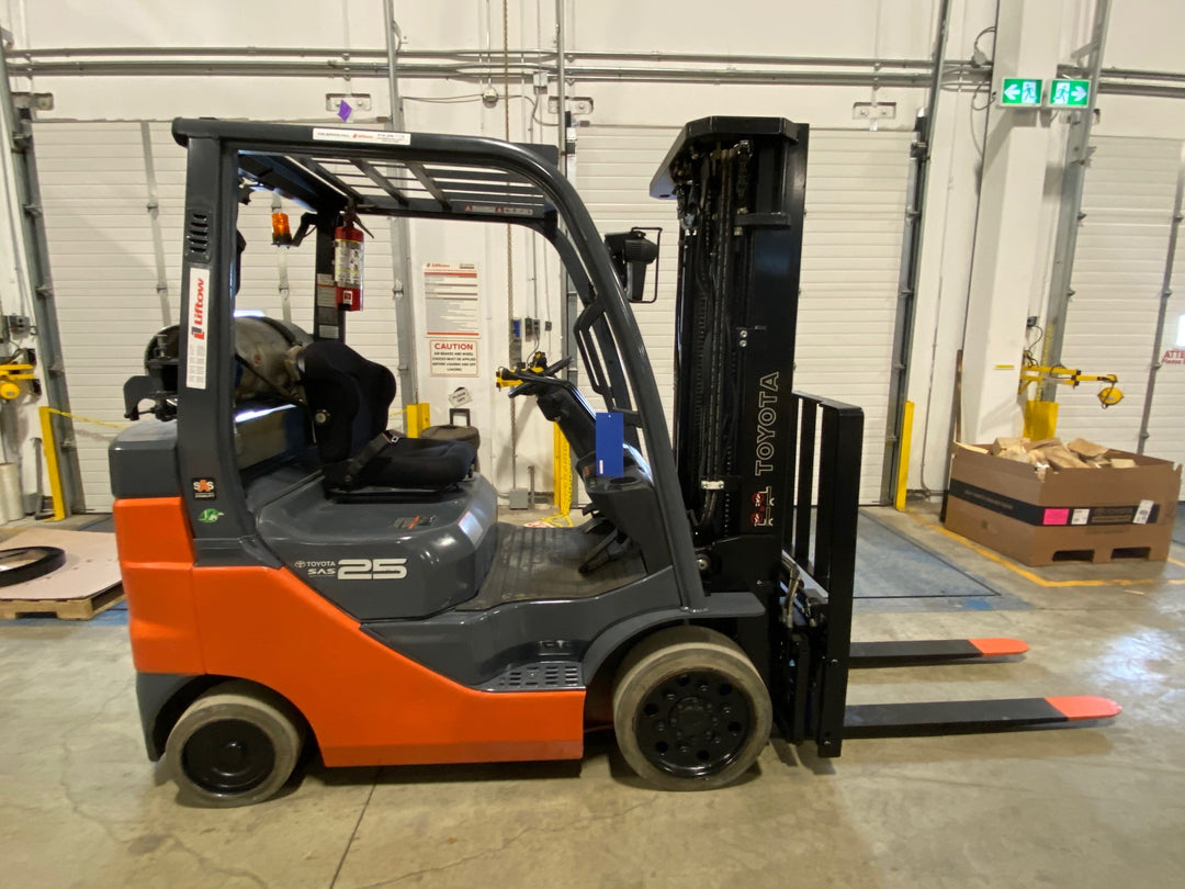 Used forklift for sale in Kitchener | 2021 TOYOTA 5,000 LB IC Cushion Forklift | Model: 8FGCU25