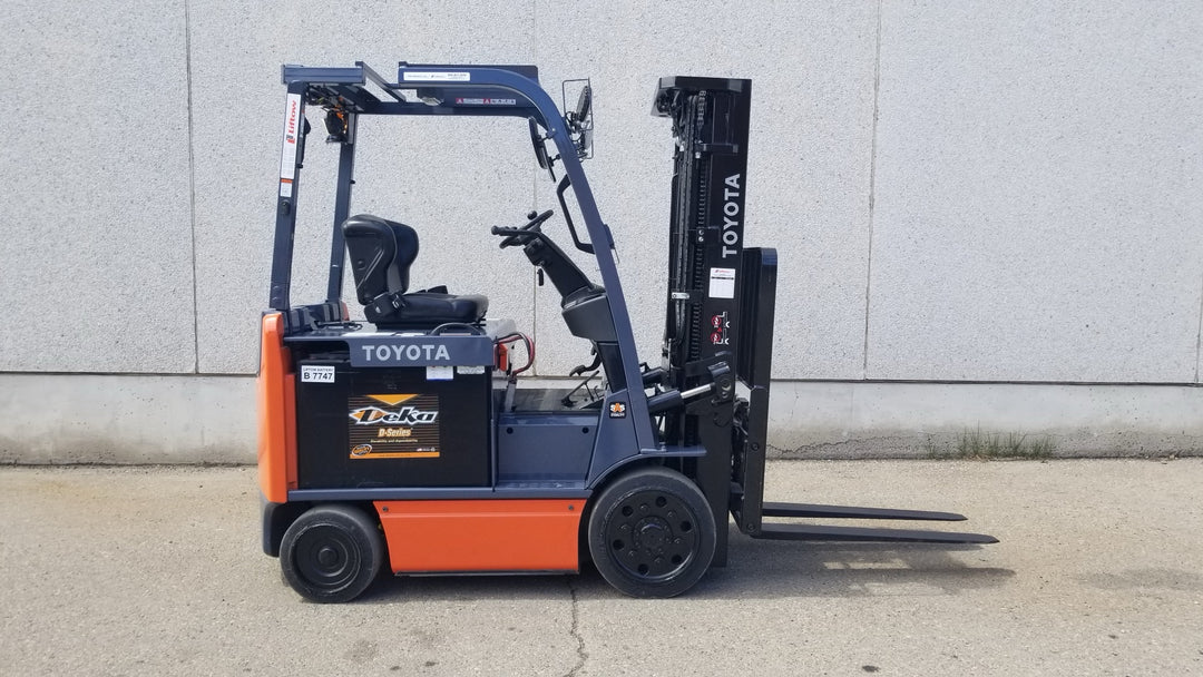 Used forklift for sale in Vaughan | 2019 TOYOTA 5000 LB Electric Cushion Forklift | Model: 8FBCU25