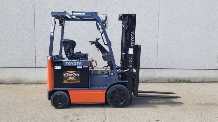 Used forklift for sale in Vaughan | 2019 TOYOTA 5000 LB Electric Cushion Forklift | Model: 8FBCU25