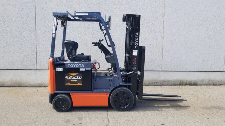 Used forklift for sale in Vaughan | 2019 TOYOTA 5000 LB Electric Cushion Forklift | Model: 8FBCU25