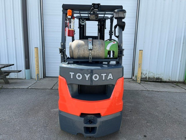 Used forklift for sale in London | 2021 TOYOTA 5,000 LB IC Cushion Forklift | Model: 8FGCU25
