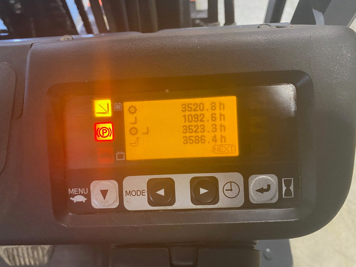 Used forklift for sale in Vaughan | 2021 TOYOTA 3,000 LB 3-Wheel Electric Forklift | Model: 8FBE15U