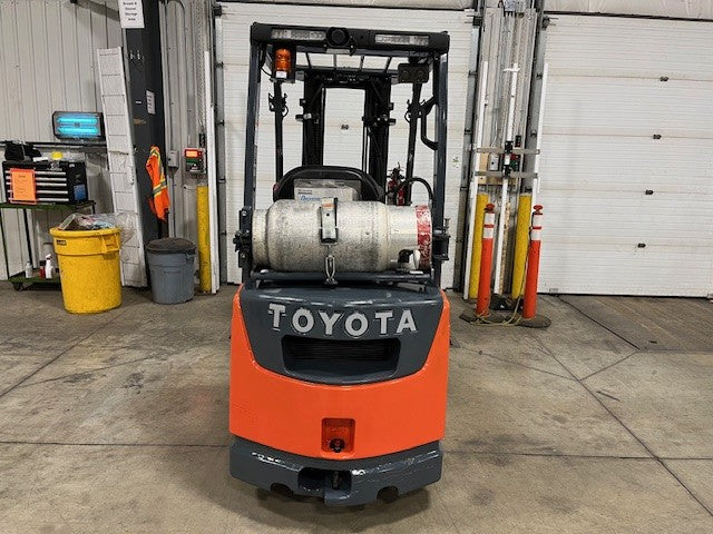 Used forklift for sale in London | 2021 TOYOTA 3,500 LB IC Cushion Forklift | Model: 8FGCU18