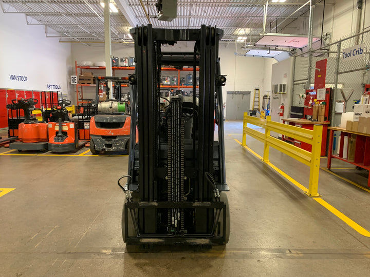 Used forklift for sale in Toronto | 2021 TOYOTA 5000 LB IC Cushion Forklift | Model: 8FGCU25