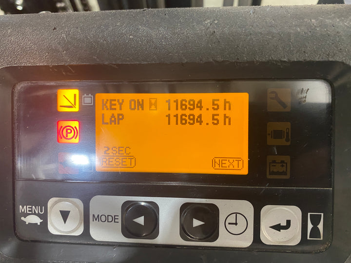 Used forklift for sale in Barrie | 2021 TOYOTA 3000 LB 3-Wheel Electric Forklift | Model: 8FBE15U