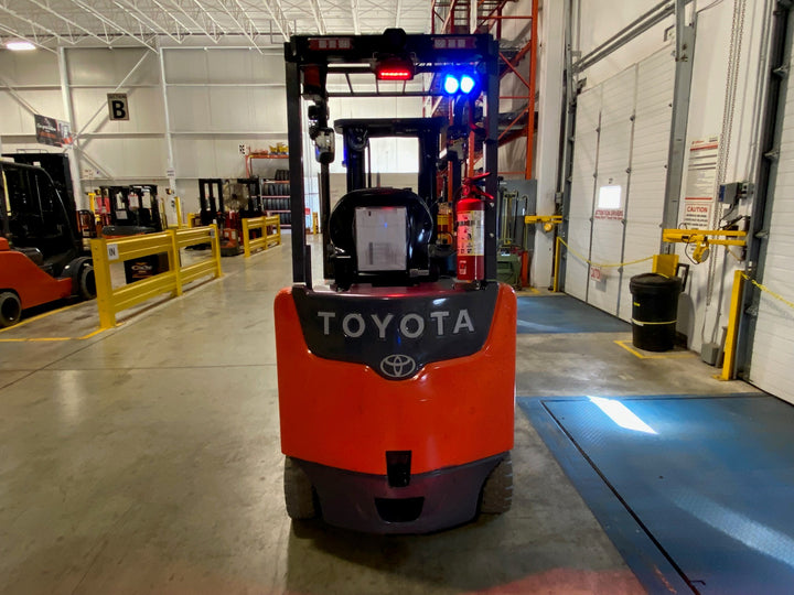 Used forklift for sale in Vaughan | 2021 TOYOTA 5,000 LB Electric Cushion Forklift | Model: 8FBCU25