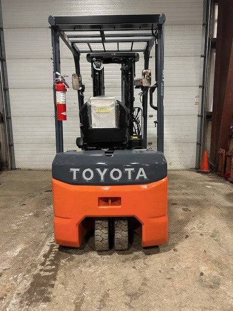 Used forklift for sale in Moncton | 2020 TOYOTA 4,000 LB 3-Wheel Electric Forklift | Model: 8FBE20U