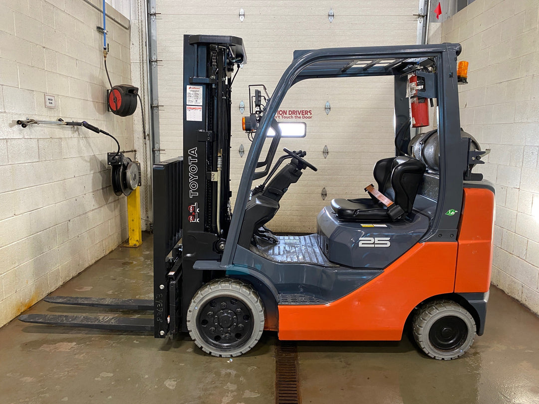 Used forklift for sale in Hamilton | 2019 TOYOTA 5,000 LB IC Cushion Forklift | Model: 8FGCU25