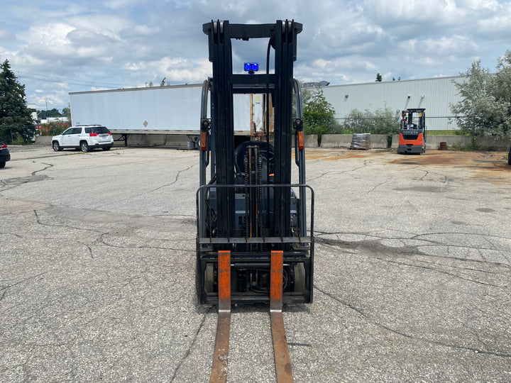 Used forklift for sale in Kitchener | 2019 TOYOTA 3,500 LB 3-Wheel Electric Forklift | Model: 8FBE18U