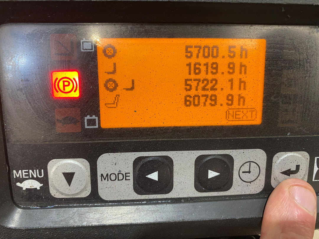 Used forklift for sale in Barrie | 2019 TOYOTA 3,500 LB 3-Wheel Electric Forklift | Model: 8FBE18U