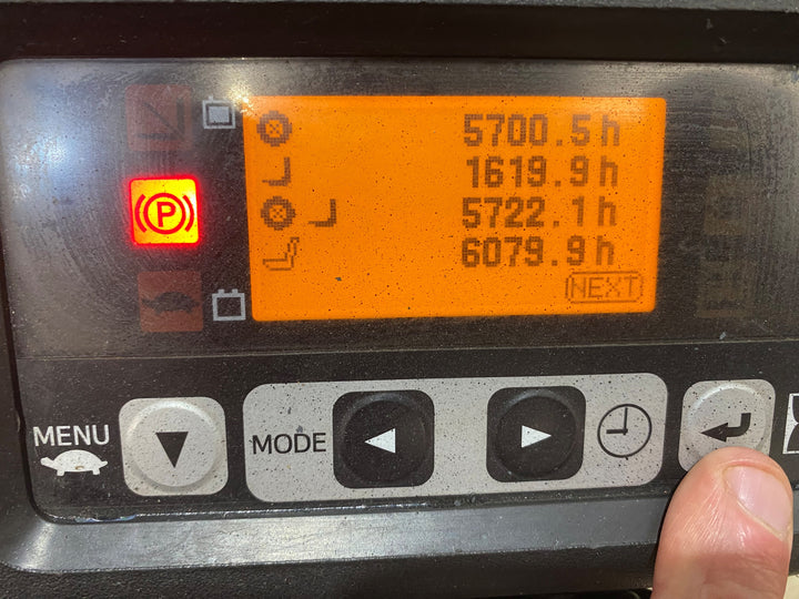 Used forklift for sale in Barrie | 2019 TOYOTA 3,500 LB 3-Wheel Electric Forklift | Model: 8FBE18U