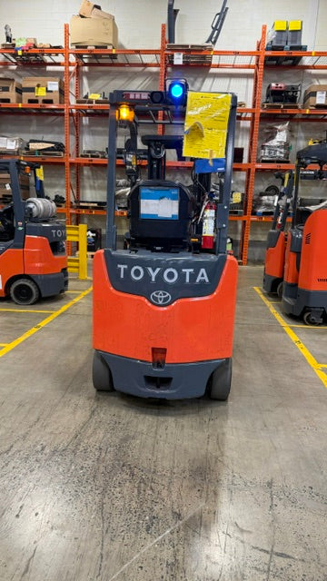 Used forklift for sale in Lachine | 2019 TOYOTA 5,000 LB Electric Cushion Forklift | Model: 8FBCU25