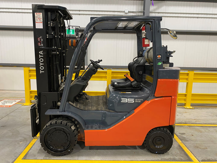 Used forklift for sale in Hamilton | 2019 TOYOTA 8,000 LB IC Cushion Forklift | Model: 8FGC35U