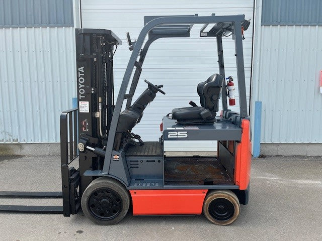 Used forklift for sale in London | 2020 TOYOTA 5000 LB Electric Cushion Forklift | Model: 8FBCU25