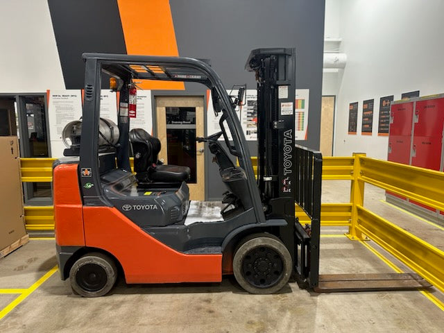 Used forklift for sale in Vermont | 2019 Toyota 5000 LBS CAP, IC TOYOTA Cushion Forklift. <div> ( More of this Model available )</div> | Model: 8FGCU25 