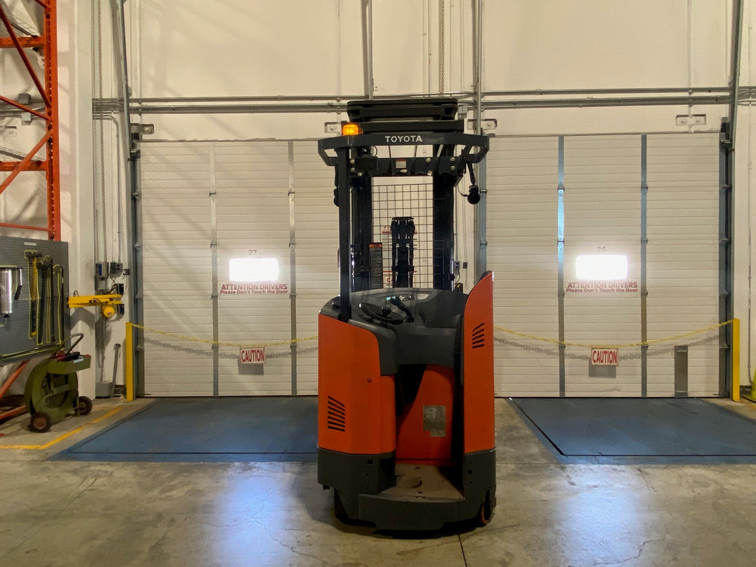 Used forklift for sale in Kitchener | 2019 TOYOTA 3,500 LB Electric Reach Truck | Model: 9BR183M241