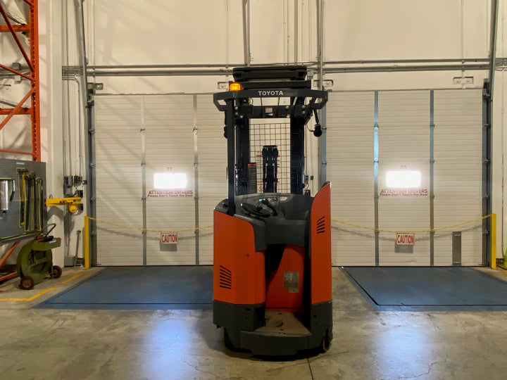 Used forklift for sale in Kitchener | 2019 TOYOTA 3,500 LB Electric Reach Truck | Model: 9BR183M241