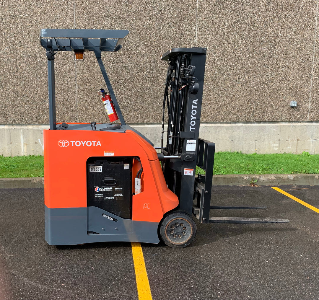 Used forklift for sale in Quebec | 2019 TOYOTA 4,000 LB Electric Standup Counterbalance | Model: 8BNCU20M188