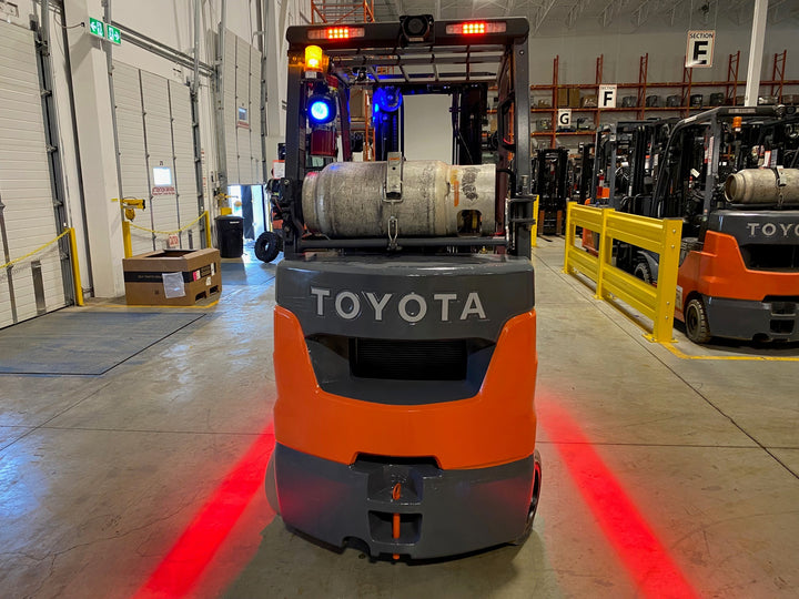 Used forklift for sale in Kitchener | 2021 TOYOTA 5,000 LB IC Cushion Forklift | Model: 8FGCU25