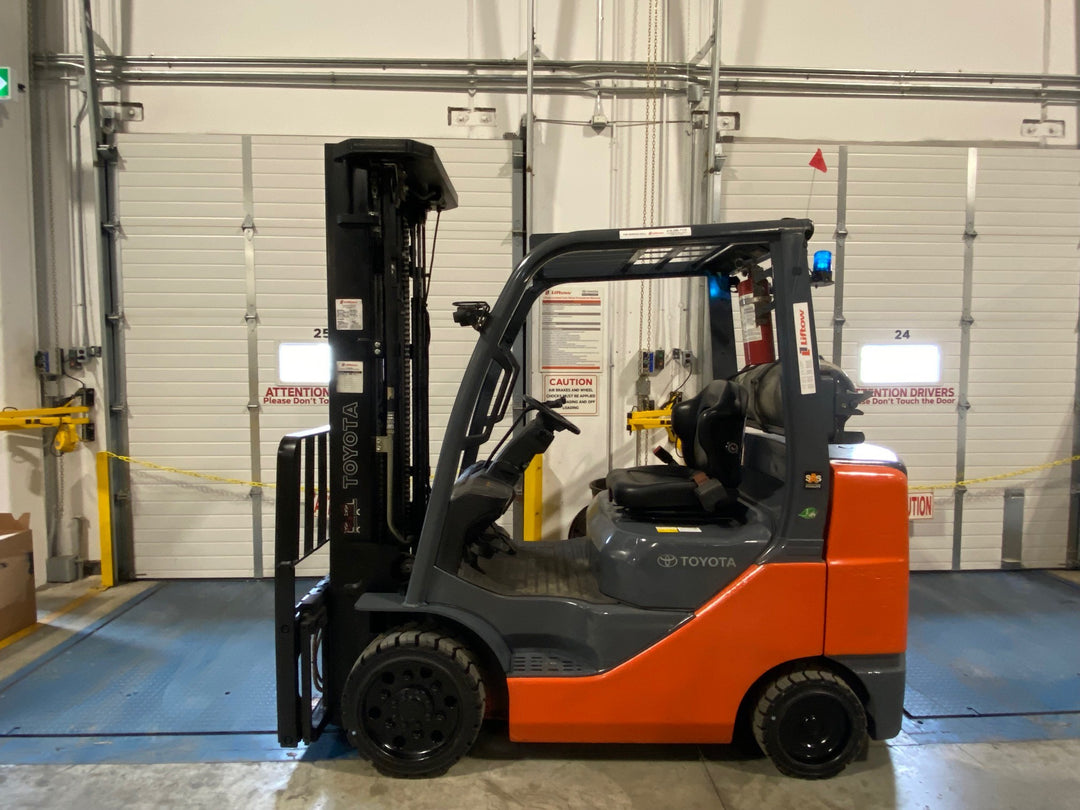 Used forklift for sale in Ajax | 2019 TOYOTA 6,000 LB IC Cushion Forklift | Model: 8FGCU30