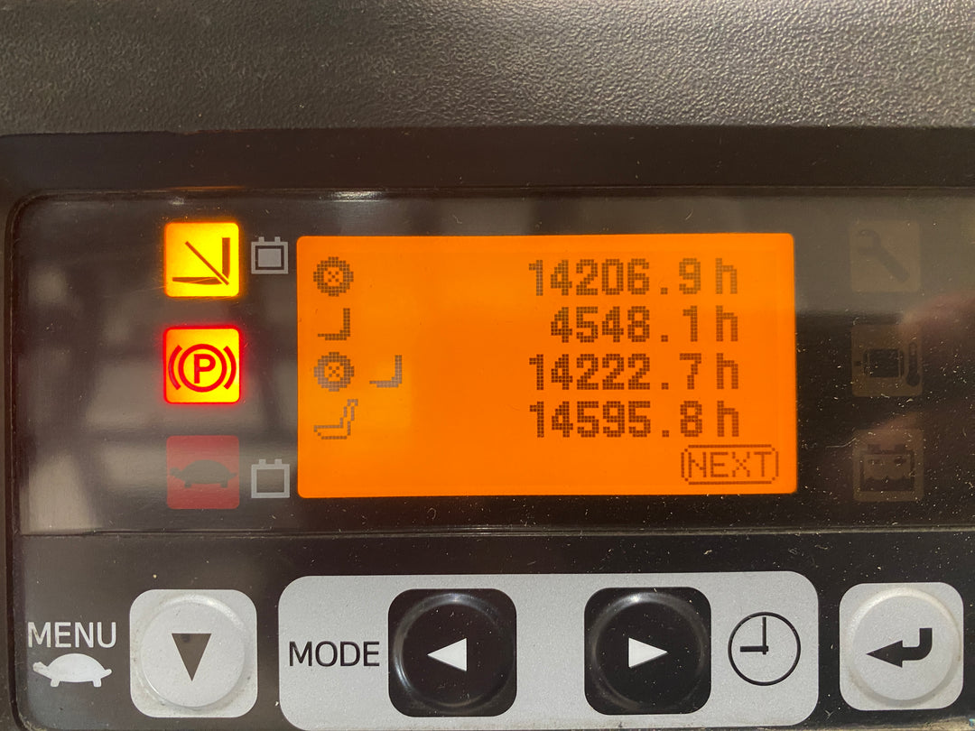 Used forklift for sale in Barrie | 2021 TOYOTA 3,500 LB 3-Wheel Electric Forklift | Model: 8FBE18U