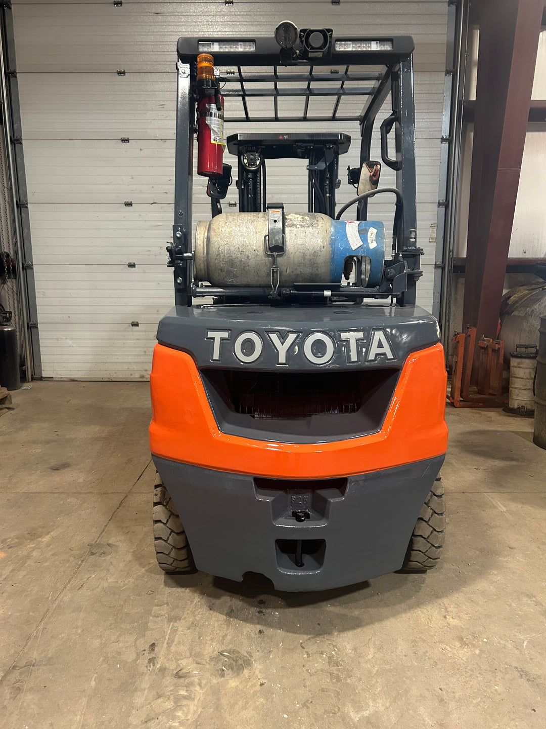 Used forklift for sale in Moncton | 2023 TOYOTA 5,000 LB IC Pneumatic Forklift | Model: 50-8FGU25