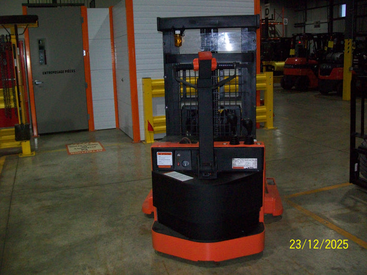 Used forklift for sale in Boucherville | 2019 TOYOTA 3,000 LB Electric Walkie Reach Walkie Stacker | Model: 6BWR152L00