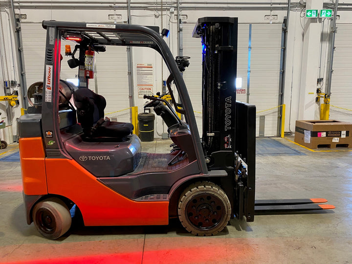 Used forklift for sale in Kitchener | 2021 TOYOTA 5,000 LB IC Cushion Forklift | Model: 8FGCU25