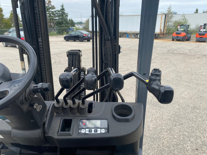 Used forklift for sale in Kitchener | 2018 TOYOTA 5,000 LB Electric Cushion Forklift | Model: 8FBCU25