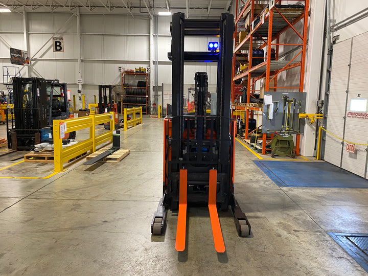 Used forklift for sale in Vaughan | 2017 TOYOTA 3,500 LB Electric Reach Truck | Model: 9BR183M241