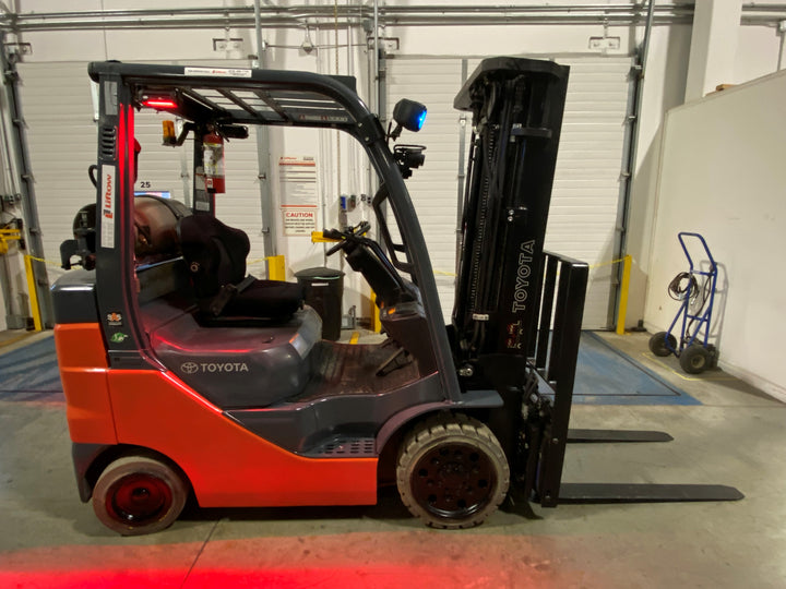 Used forklift for sale in Kitchener | 2021 TOYOTA 5,000 LB IC Cushion Forklift | Model: 8FGCU25