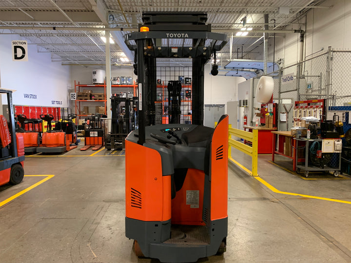 Used forklift for sale in Toronto | 2019 TOYOTA 3,500 LB Electric Reach Truck | Model: 9BR183M241