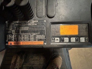 Used forklift for sale in Moncton | 2021 TOYOTA 5,000 LB IC Pneumatic Forklift | Model: 8FGU25