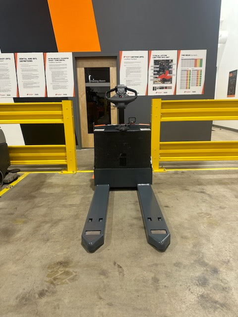Used forklift for sale in Vermont | 2019 Toyota Toyota Electric walk behind pallet jack with onboard 110VAC charger. | Model: 8HBW23 
