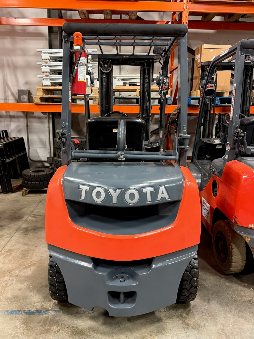 Used forklift for sale in St. John's | 2016 TOYOTA 5,000 LB IC Pneumatic Forklift | Model: 8FGU25