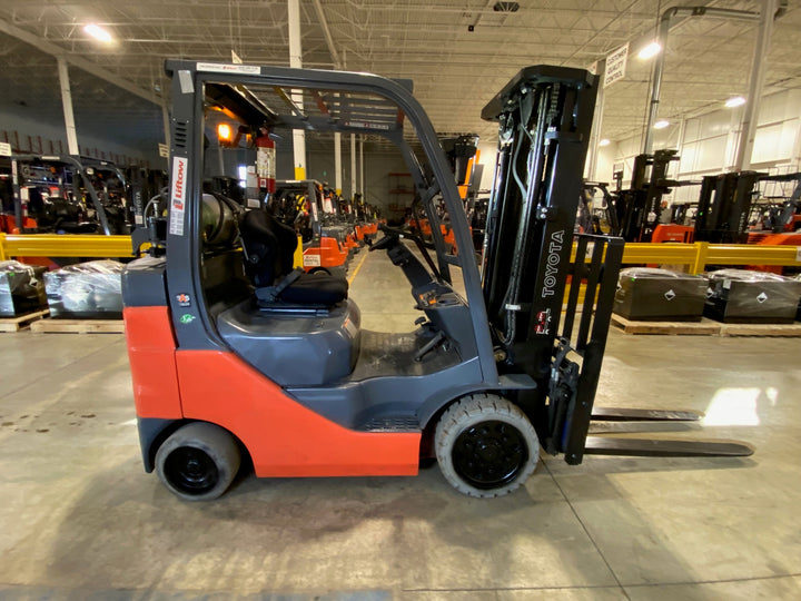 Used forklift for sale in Kitchener | 2021 TOYOTA 5,000 LB IC Cushion Forklift | Model: 8FGCU25