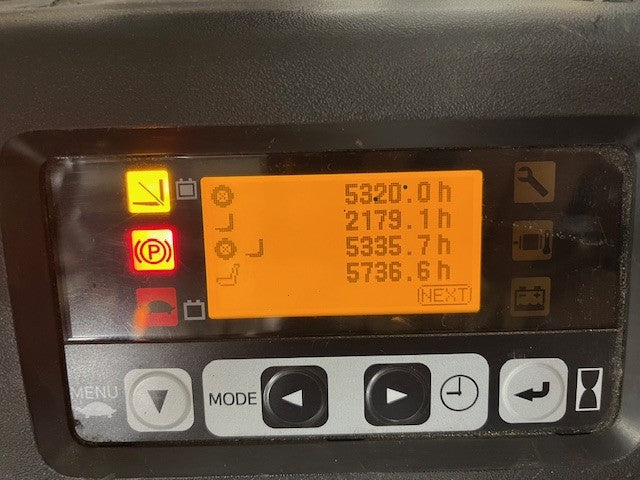 Used forklift for sale in London | 2022 TOYOTA 3,500 LB 3-Wheel Electric Forklift | Model: 8FBE18U