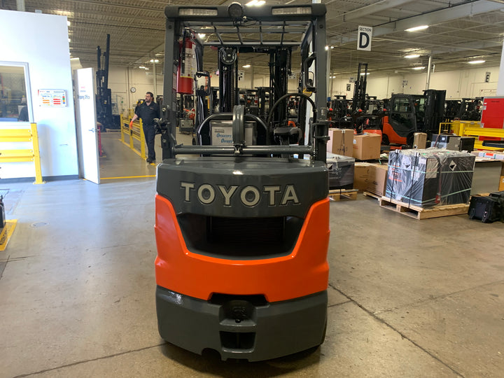 Used forklift for sale in Toronto | 2021 TOYOTA 5000 LB IC Cushion Forklift | Model: 8FGCU25