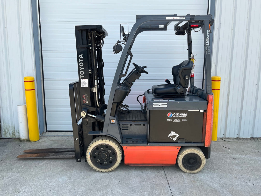 Used forklift for sale in London | 2020 TOYOTA 5,000 LB Electric Cushion Forklift | Model: 8FBCU25