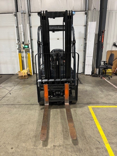 Used forklift for sale in London | 2019 TOYOTA 3,000 LB 3-Wheel Electric Forklift | Model: 8FBES15U