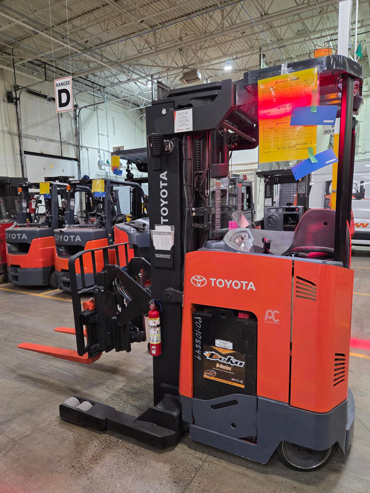 Used forklift for sale in Lachine | 2020 TOYOTA 3,500 LB Electric Reach Truck | Model: 9BR183M193