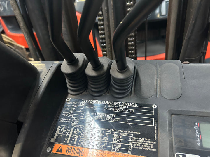 Used forklift for sale in Moncton | 2021 TOYOTA 5,000 LB IC Cushion Forklift | Model: 8FGCU25